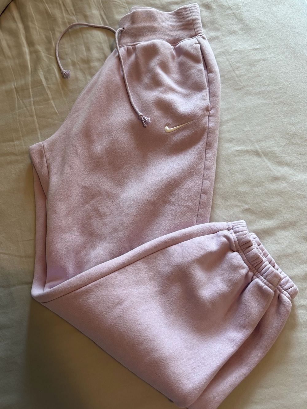 Nike Light Pink Women’s Fleece Joggers